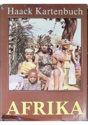 Afrika - Haack Kartenbuch - książka  wyd. 1989