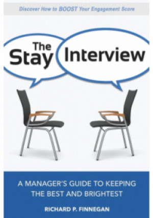 The Stay Interview - Richard Finnegan - książka  wyd. 2015