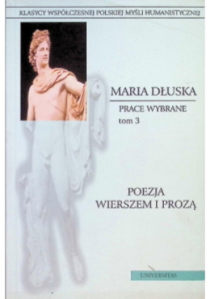Dłuska Prace wybrane Tom 3 - Maria Dłuska - książka  wyd. 2001