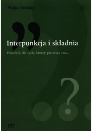 Interpunkcja i składnia - Wilga Herman - książka  wyd. 2003