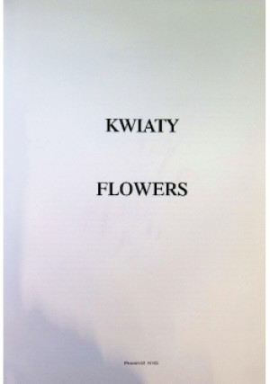 Kwiaty - książka  wyd. 2010