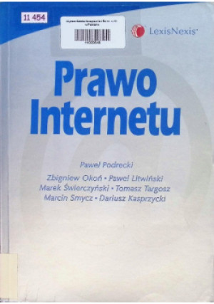 Prawo Internetu - Paweł Podrecki - książka  wyd. 2004