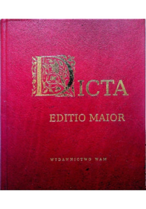 Dicta Editio Maior - Czesław Michalunio - książka  wyd. 2008