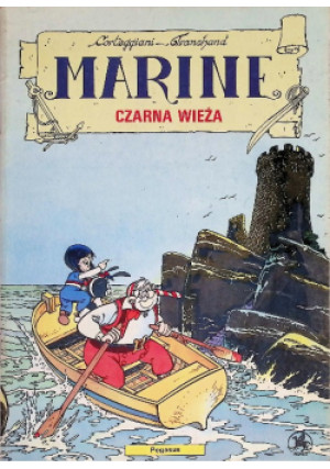 Marine Czarna wieża - Corteggiani - książka  wyd. 1990