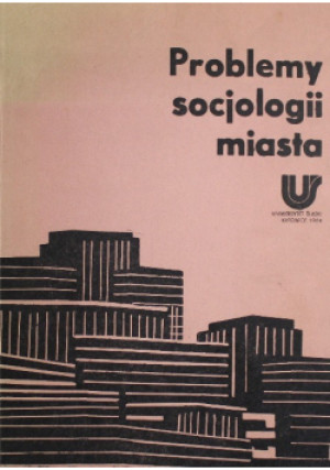 Problemy socjologii miasta - Jacek Wodza - książka  wyd. 1984