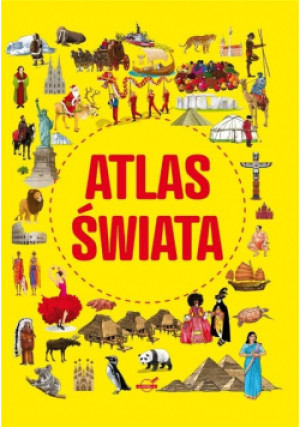 Atlas świata - książka  wyd. 2021