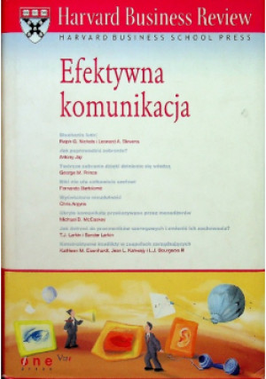 Efektywna komunikacja - książka  wyd. 2005