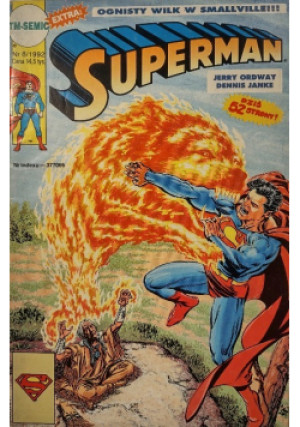 Superman Nr 4 / 92 - książka  wyd. 1992