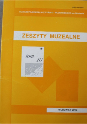 Zeszyty muzealne Tom 10 - książka historyczna wyd. 2000