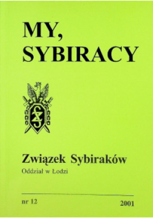 My Sybiracy Nr 12 - książka historyczna wyd. 2001