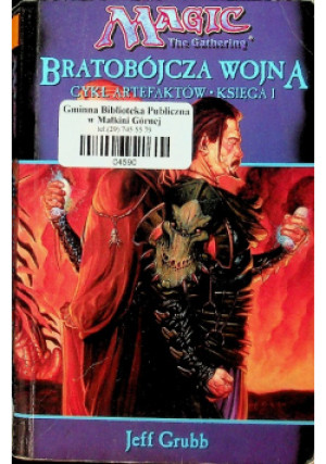 Bratobójcza wojna - Jeff Grubb - książka  wyd. 1999