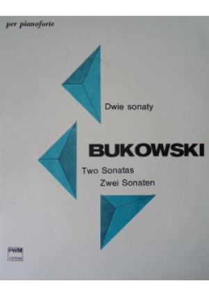 Bukowski Dwie sonaty - Ryszard Bukowski - książka  wyd. 1989