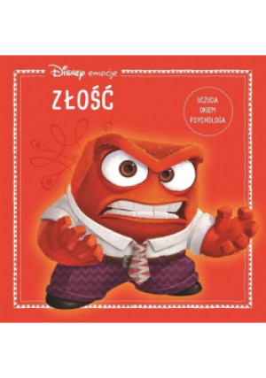 Disney emocje Złość - książka  wyd. 2023