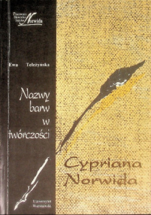 Nazwy barw w twórczości - Ewa Teleżyńska - książka  wyd. 1994