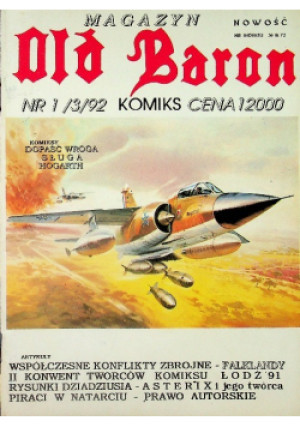 Magazyn old baron Nr 1/92 - książka  wyd. 1992