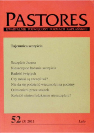 Pastores Nr 52 / 11 - książka  wyd. 2011