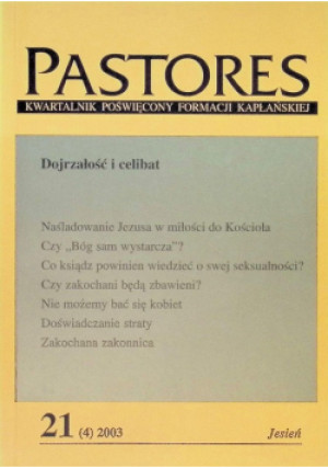 Pastores Nr 21 / 03 - książka  wyd. 2003