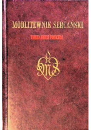Modlitewnik Sercański - książka  wyd. 2001