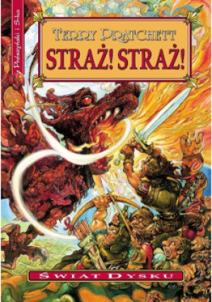 Straż Straż - Terry Pratchett - książka fantasy wyd. 1989