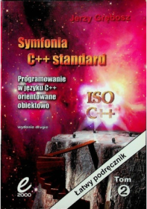 Symfonia C Standard Tom 2 - Jerzy Grębosz - książka  wyd. 2008