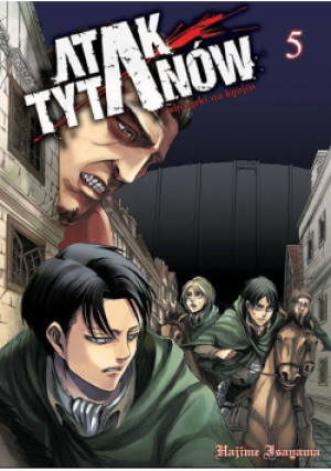 Atak tytanów Tom 5 - Hajime Isayama - książka  wyd. 2011