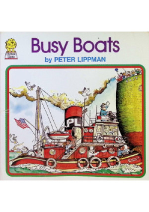 Busy Boats - Peter Lippman - książka  wyd. 1979