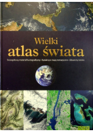 Wielki atlas świata - książka  wyd. 2014