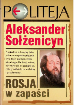 Rosja w zapaści - Aleksander Sołżenicyn - książka historyczna wyd. 1999