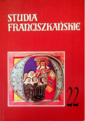 Studia franciszkańskie 22 - Irena Kozak - książka  wyd. 2012