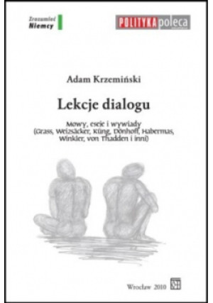 Lekcje dialogu - Adam Krzemiński - książka reportaż wyd. 2010