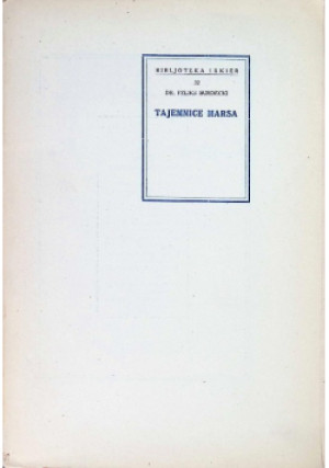 Tajemnice marsa 1931 r. - Feliks Burdecki - książka  wyd. 1931