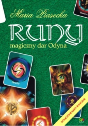 Runy magiczny dar Odyna - Maria Piasecka - książka  wyd. 2004