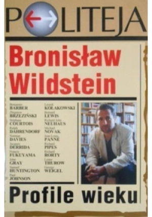 Profile wieku - Bronisław Wildstein - książka  wyd. 2000