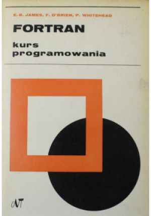 Fortran kurs programowania - E.B. James - książka  wyd. 1974