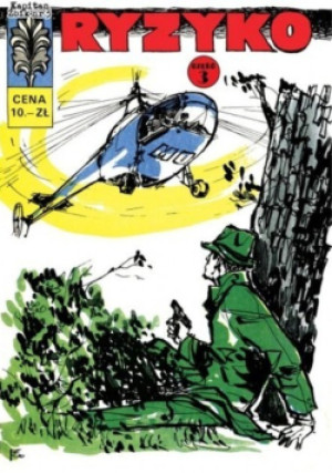 Kapitan Żbik 1 Ryzyko - książka  wyd. 1967