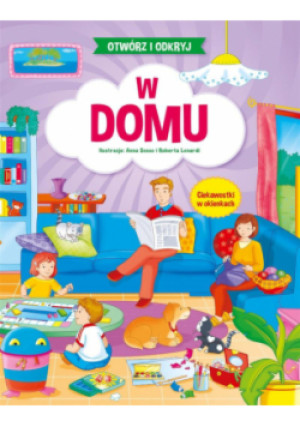 Otwórz i odkryj W domu - książka  wyd. 2018