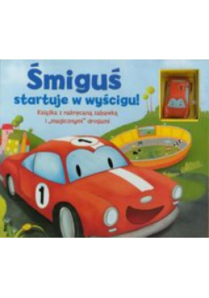 Śmiguś startuje w wyścigu - Sharon Streger - książka  wyd. 2012