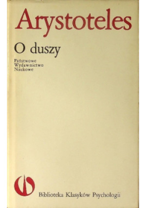 O duszy - Arystoteles - książka  wyd. 1988