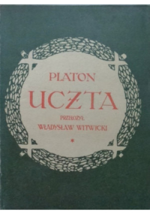 Platon uczta 1921 r - Władysław Witwicki - książka  wyd. 1921