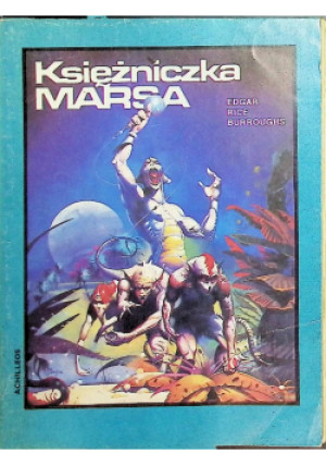 Księżniczka marsa - książka fantasy wyd. 1980