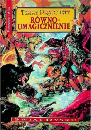 Równo umagicznienie - Terry Pratchett - książka fantasy wyd. 1987