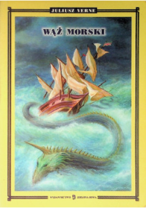 Wąż morski - Juliusz Verne - książka  wyd. 2002