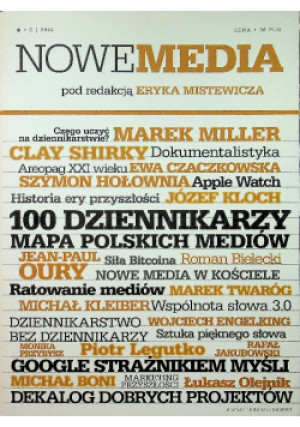Nowe media Numer 8 - Eryk Mistewicz - książka  wyd. 2014