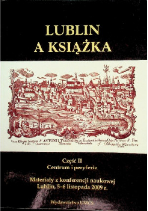 Lublin a książka Część 2 - książka  wyd. 2011