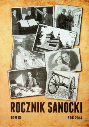 Rocznik Sanocki Tom XI Nr 1 / 14 - książka  wyd. 2014