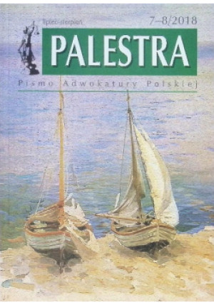 Palestra Nr 7 - 8 / 18 - książka  wyd. 2018