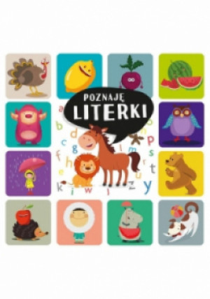 Poznaję literki - książka  wyd. 2021