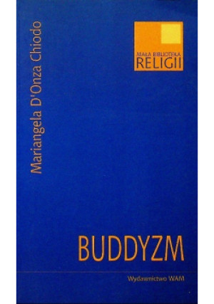 Buddyzm - Mariangela D'Onza Chiodo - książka  wyd. 2002