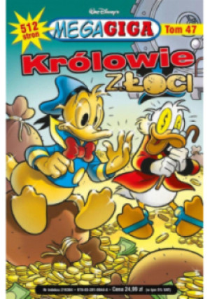 MegaGiga Tom 47 Królowie złoci - książka  wyd. 2017