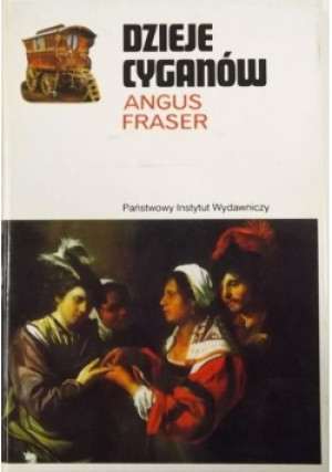 Dzieje Cyganów - Angus Fraser - książka historyczna wyd. 2001
